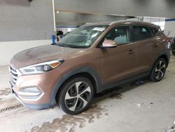 Hyundai salvage cars for sale: 2016 Hyundai Tucson Limited