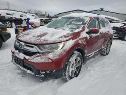 Salvage cars for sale at Central Square, NY auction: 2017 Honda CR-V EX