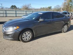 Salvage cars for sale at Shreveport, LA auction: 2020 Ford Fusion S