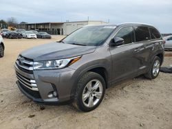 Salvage cars for sale at auction: 2018 Toyota Highlander Limited