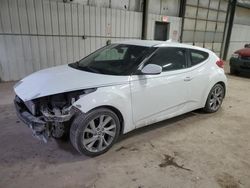 Salvage cars for sale at Des Moines, IA auction: 2016 Hyundai Veloster