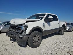 Salvage cars for sale at Temple, TX auction: 2021 Ford F250 Super Duty