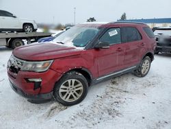 2018 Ford Explorer XLT en venta en Woodhaven, MI