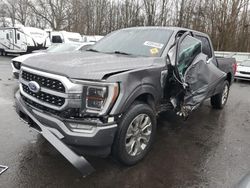 Salvage cars for sale at Glassboro, NJ auction: 2021 Ford F150 Supercrew