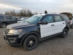 Ford salvage cars for sale: 2016 Ford Explorer Police Interceptor