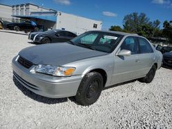 Toyota Camry ce salvage cars for sale: 2001 Toyota Camry CE