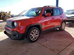 Jeep salvage cars for sale: 2017 Jeep Renegade Latitude