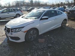 Salvage cars for sale at Chalfont, PA auction: 2016 Honda Civic EX