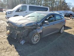 Salvage cars for sale at North Billerica, MA auction: 2014 Ford Focus Titanium