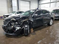 Salvage cars for sale from Copart Ham Lake, MN: 2016 Chevrolet Impala LT