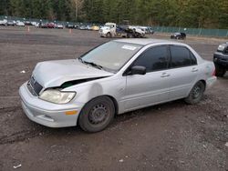 Mitsubishi Lancer salvage cars for sale: 2003 Mitsubishi Lancer ES