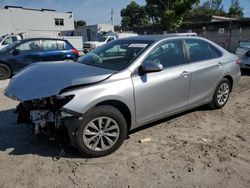 Salvage cars for sale at Opa Locka, FL auction: 2017 Toyota Camry LE