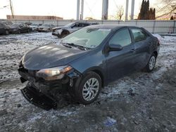 Salvage cars for sale at Windsor, NJ auction: 2017 Toyota Corolla L