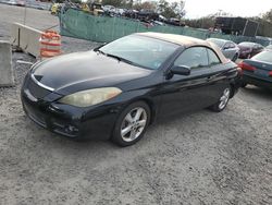 Toyota Camry Sola salvage cars for sale: 2007 Toyota Camry Solara SE