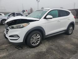 Salvage cars for sale at Wilmington, CA auction: 2017 Hyundai Tucson Limited