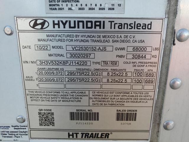 2023 Hyundai 53FT Trailer