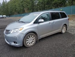 Toyota salvage cars for sale: 2016 Toyota Sienna XLE