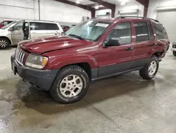 Jeep salvage cars for sale: 2002 Jeep Grand Cherokee Laredo