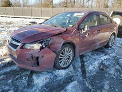 Salvage cars for sale at Waldorf, MD auction: 2012 Subaru Impreza Premium