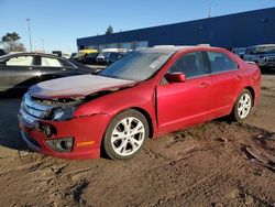 Salvage cars for sale at Woodhaven, MI auction: 2012 Ford Fusion SE