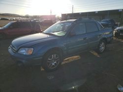 Subaru Baja salvage cars for sale: 2006 Subaru Baja Sport