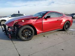 Salvage cars for sale at Grand Prairie, TX auction: 2024 Ford Mustang