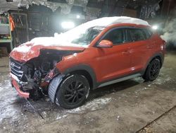 Salvage cars for sale from Copart Albany, NY: 2017 Hyundai Tucson Limited