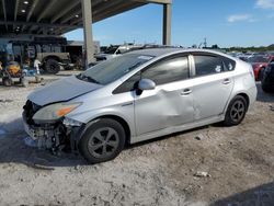 Salvage cars for sale at West Palm Beach, FL auction: 2012 Toyota Prius