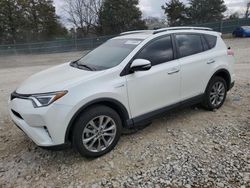 Carros salvage a la venta en subasta: 2016 Toyota Rav4 HV Limited