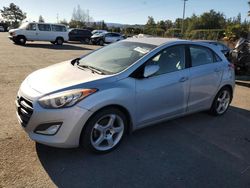 Salvage cars for sale at San Martin, CA auction: 2017 Hyundai Elantra GT