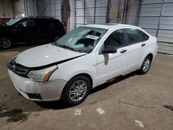 Salvage cars for sale at Woodhaven, MI auction: 2010 Ford Focus SE