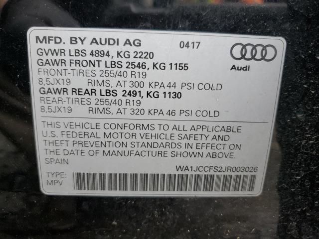 2018 Audi Q3 Premium Plus