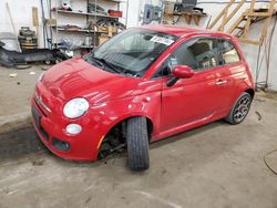 Salvage cars for sale from Copart Ham Lake, MN: 2015 Fiat 500 Sport