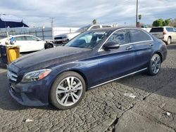 Salvage cars for sale from Copart Colton, CA: 2019 Mercedes-Benz C300