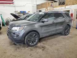 Salvage cars for sale at Ham Lake, MN auction: 2019 Ford Explorer XLT