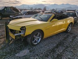 Chevrolet salvage cars for sale: 2012 Chevrolet Camaro LT