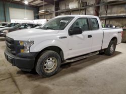 Salvage trucks for sale at Eldridge, IA auction: 2015 Ford F150 Super Cab