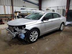 Salvage cars for sale at West Mifflin, PA auction: 2019 Chevrolet Impala LT