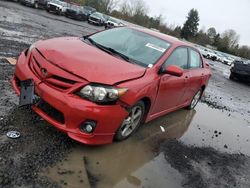 Salvage cars for sale from Copart Portland, OR: 2011 Toyota Corolla Base