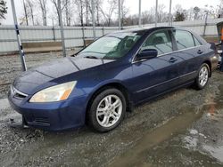 Salvage cars for sale at Spartanburg, SC auction: 2007 Honda Accord EX