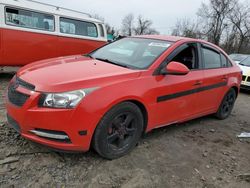 Chevrolet salvage cars for sale: 2014 Chevrolet Cruze LT