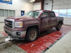 Salvage cars for sale at Angola, NY auction: 2014 GMC Sierra K1500 SLE