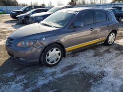 Salvage cars for sale at Bowmanville, ON auction: 2008 Mazda 3 I