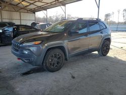 Jeep salvage cars for sale: 2015 Jeep Cherokee Trailhawk