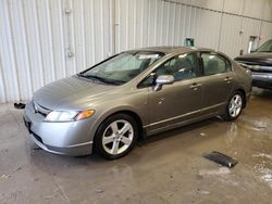 Salvage cars for sale at Franklin, WI auction: 2008 Honda Civic EXL