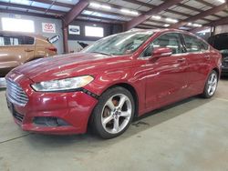 Salvage cars for sale at East Granby, CT auction: 2015 Ford Fusion SE