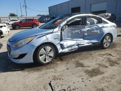 Salvage cars for sale at Jacksonville, FL auction: 2014 Hyundai Sonata Hybrid