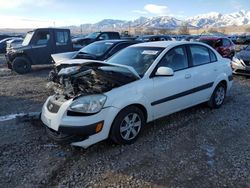 Salvage cars for sale at Magna, UT auction: 2007 KIA Rio Base