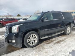 Salvage cars for sale at Littleton, CO auction: 2015 GMC Yukon XL K1500 SLT