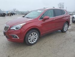 Salvage cars for sale at Kansas City, KS auction: 2017 Buick Envision Essence